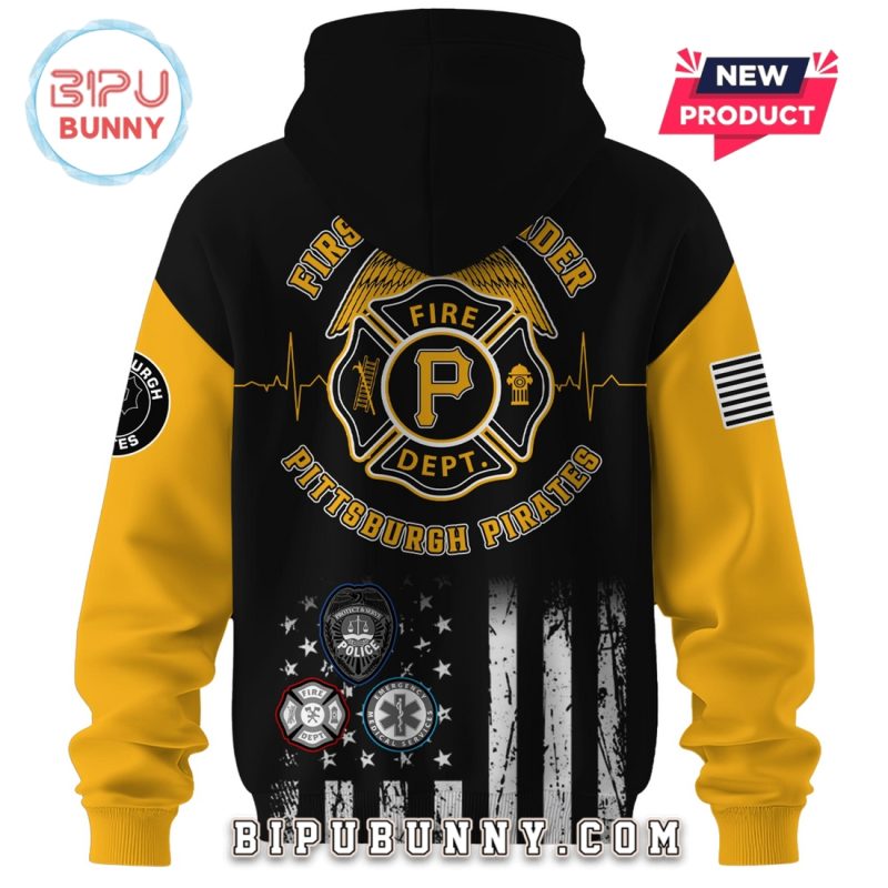 Pittsburgh Pirates MLB x First Responders Night Hoodie And Pants