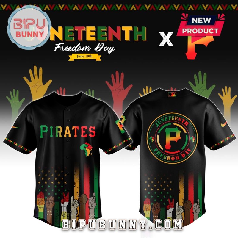 Pittsburgh Pirates MLB x Juneteenth Baseball Jersey