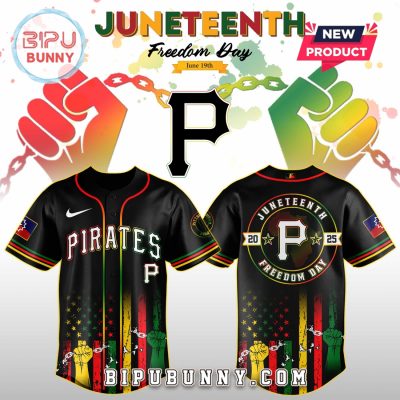 Pittsburgh Pirates MLB x Juneteenth Day 2025 Baseball Jersey