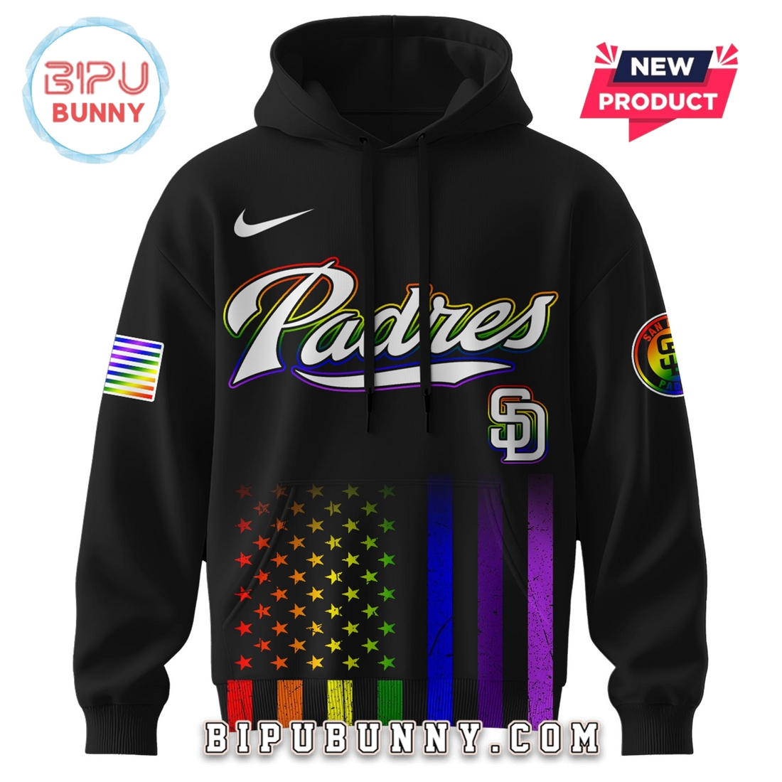 San Diego Padres MLB Pride Month LGBTQ Hoodie And Pants San Diego Padres MLB Pride Month LGBTQ Hoodie And Pants
