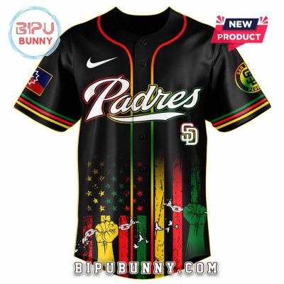 San Diego Padres MLB x Juneteenth Day 2025 Baseball Jersey