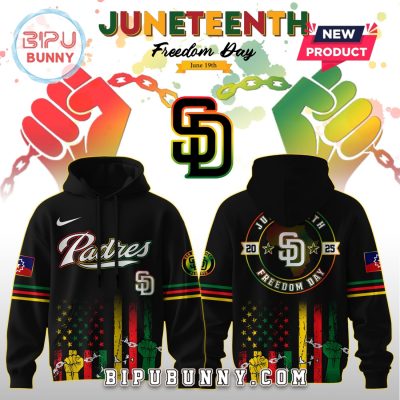 San Diego Padres MLB x Juneteenth Freedom Day Hoodie And Pants