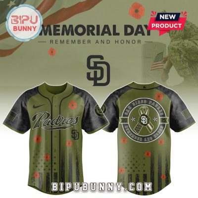 San Diego Padres MLB x Memorial Day Baseball Jersey
