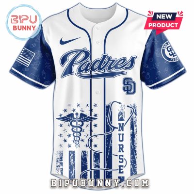 San Diego Padres x Nurses Night 2025 Baseball Jersey