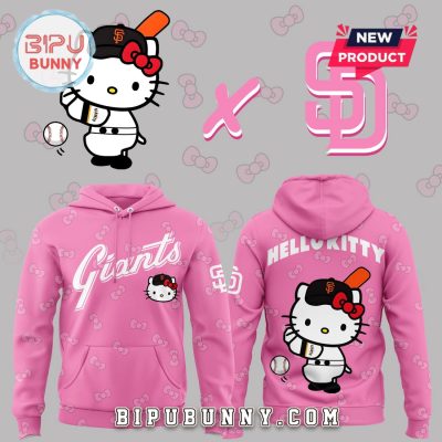 San Francisco Giants 2025 x Hello Kitty Hoodie And Pants