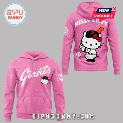 San Francisco Giants 2025 x Hello Kitty Hoodie And Pants