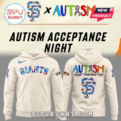 San Francisco Giants Autism Night Hoodie And Pants