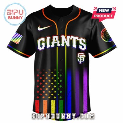 San Francisco Giants Happy Pride Month Baseball Jersey