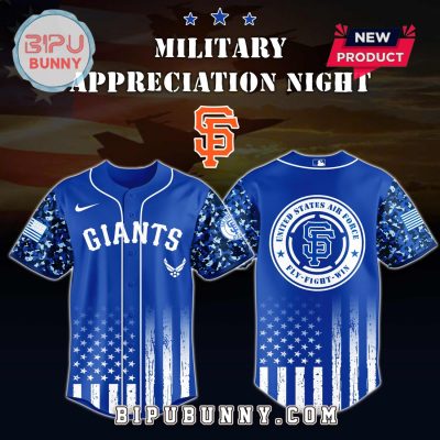 San Francisco Giants MLB x Air Force Military Appreciation Night Baseball Jersey