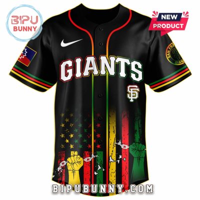 San Francisco Giants MLB x Juneteenth Day 2025 Baseball Jersey