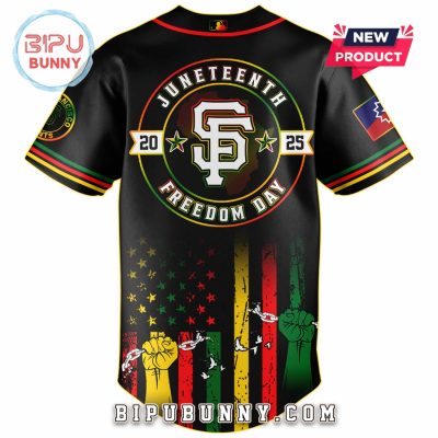 San Francisco Giants MLB x Juneteenth Day 2025 Baseball Jersey