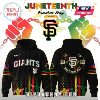 San Francisco Giants MLB x Juneteenth Freedom Day Hoodie And Pants