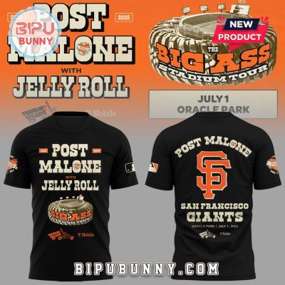 San Francisco Giants x Post Malone 2025 Tour Hoodie