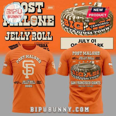 San Francisco Giants x Post Malone with Jelly Roll Hoodie