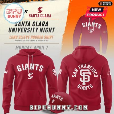 San Francisco Giants x Santa Clara University Night Hoodie And Pants