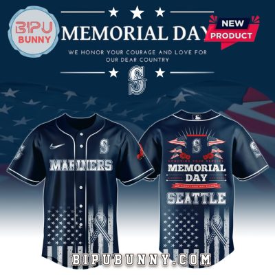 Seattle Mariners 2025 Memorial Day Baseball Jersey