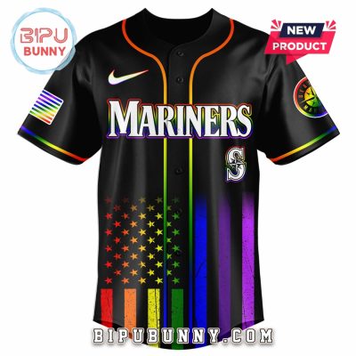Seattle Mariners Happy Pride Month Baseball Jersey