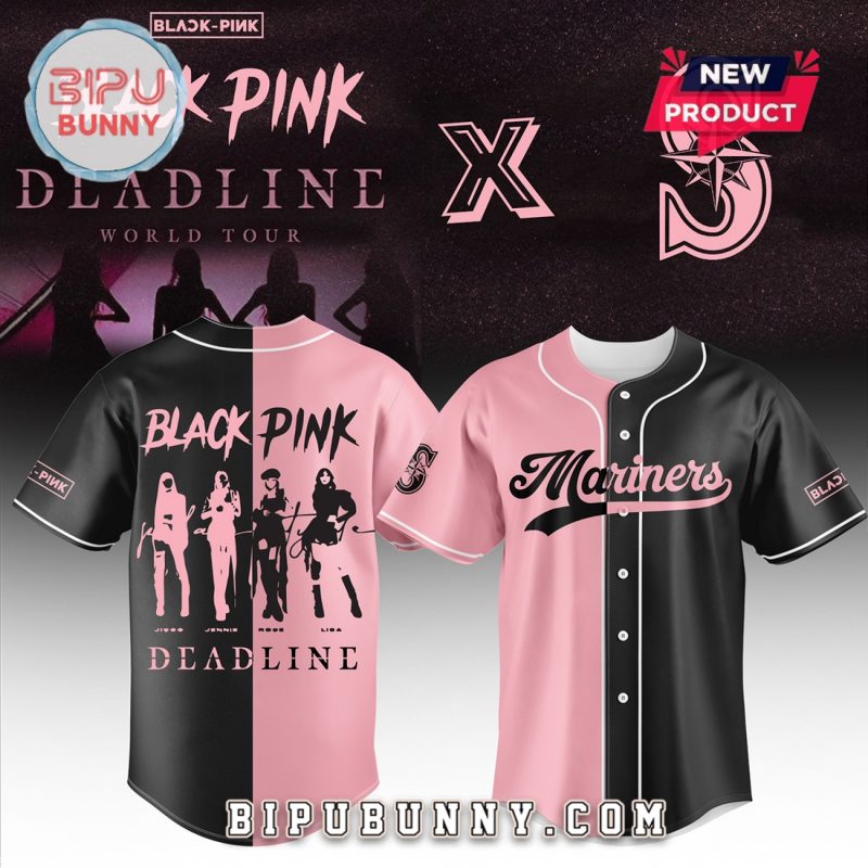 Seattle Mariners MLB x BLACKPINK Baseball Jersey