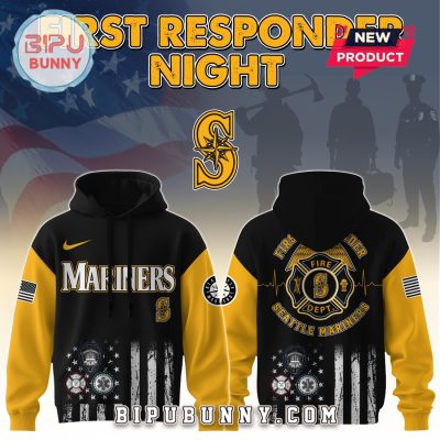 Seattle Mariners MLB x First Responders Night Hoodie And Pants