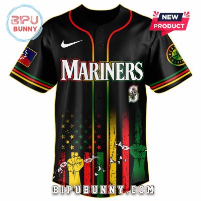 Seattle Mariners MLB x Juneteenth Day 2025 Baseball Jersey