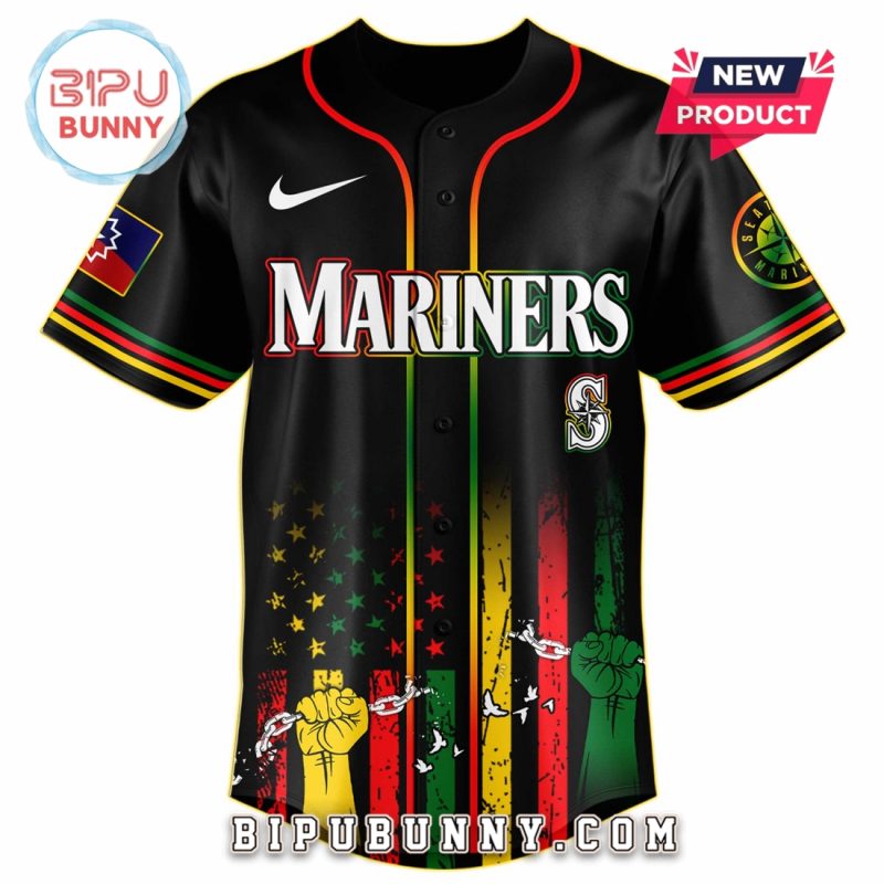 Seattle Mariners MLB x Juneteenth Day 2025 Baseball Jersey
