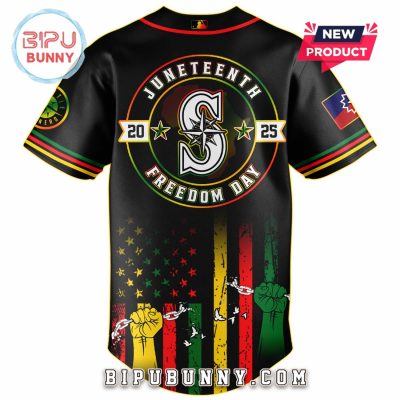 Seattle Mariners MLB x Juneteenth Day 2025 Baseball Jersey