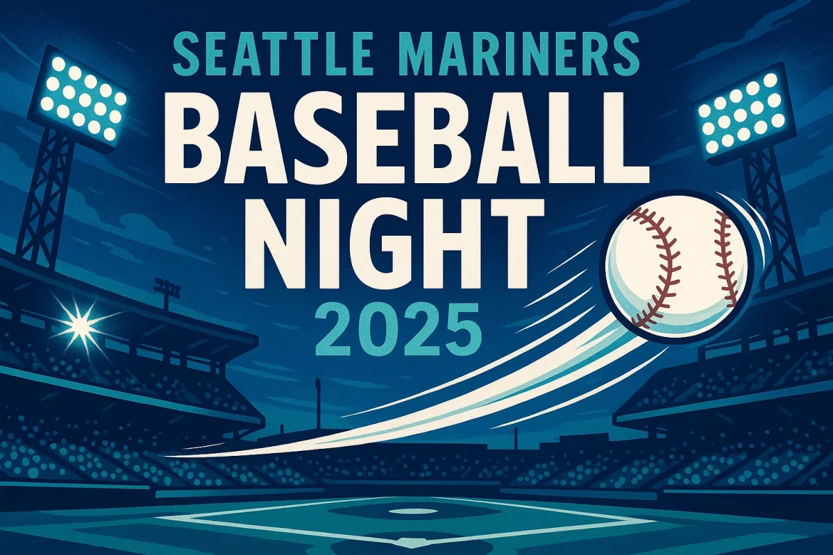 Seattle Mariners Sonic Game Night Jersey 2025 official product image