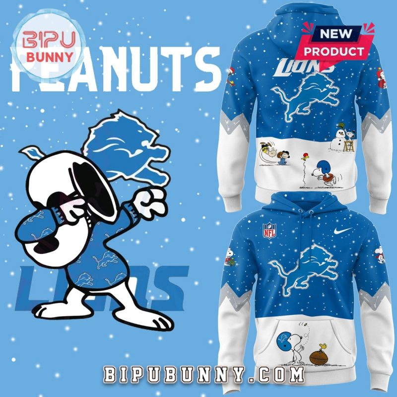 Snoopy x Detroit Lions Limited Edition Hoodie And Pants