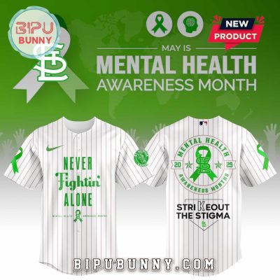 St.Louis Cardinals MLB Mental Health Awareness Baseball Jersey