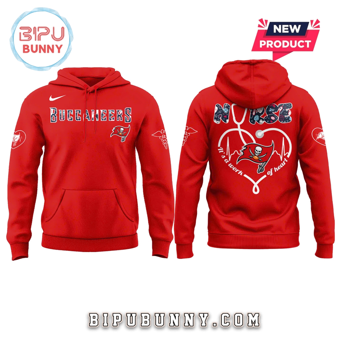 Tampa Bay Buccaneers NFL Nurses Night 2025 Hoodie And Pants Tampa Bay Buccaneers NFL Nurses Night 2025 Hoodie And Pants