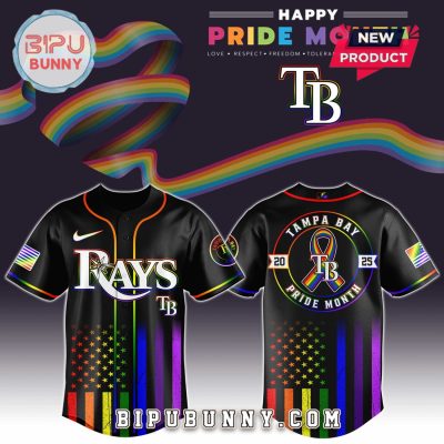 Tampa Bay Rays Happy Pride Month Baseball Jersey