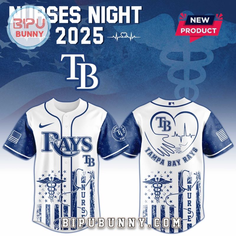 Tampa Bay Rays x Nurses Night 2025 Baseball Jersey