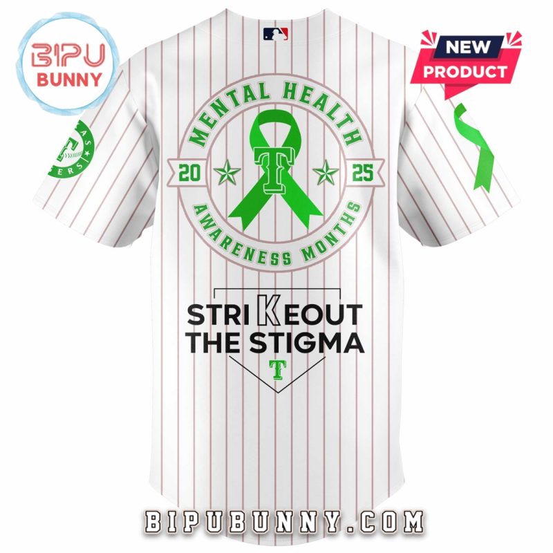 Texas Rangers MLB Mental Health Awareness Baseball Jersey