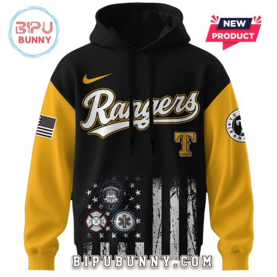 Texas Rangers MLB x First Responders Night Hoodie And Pants