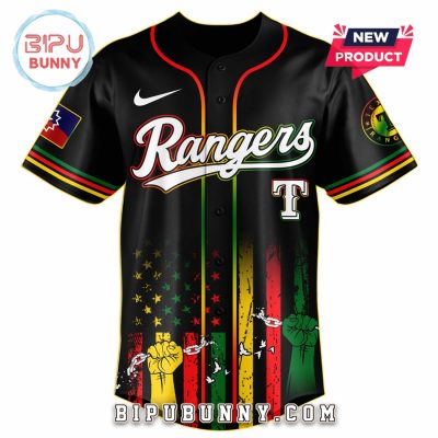 Texas Rangers MLB x Juneteenth Day 2025 Baseball Jersey