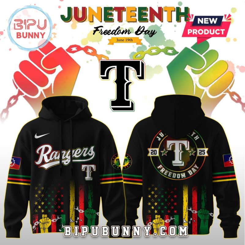 Texas Rangers MLB x Juneteenth Freedom Day Hoodie And Pants