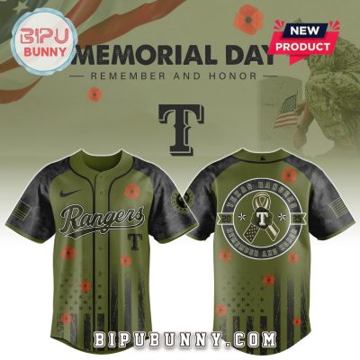 Texas Rangers MLB x Memorial Day Baseball Jersey