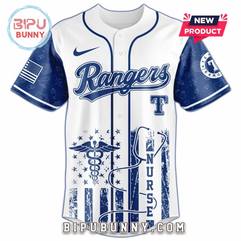Texas Rangers x Nurses Night 2025 Baseball Jersey