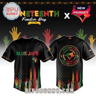 Toronto Blue Jays MLB x Juneteenth Baseball Jersey