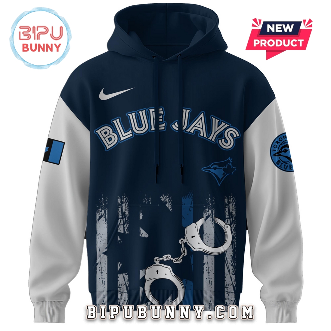 Toronto Blue Jays MLB x Law Enforcement Appreciation Day Hoodie And Pants Toronto Blue Jays MLB x Law Enforcement Appreciation Day Hoodie And Pants