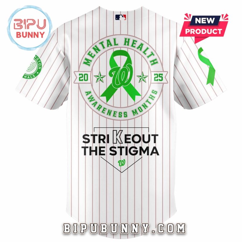 Washington Nationals MLB Mental Health Awareness Baseball Jersey