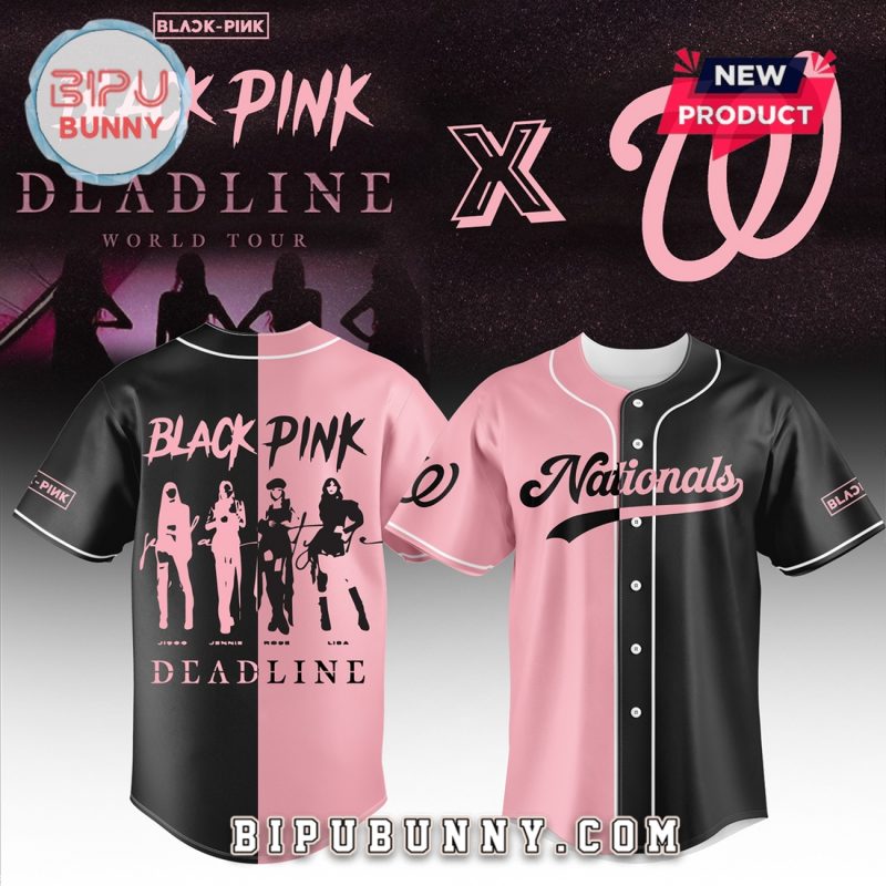 Washington Nationals MLB x BLACKPINK Baseball Jersey