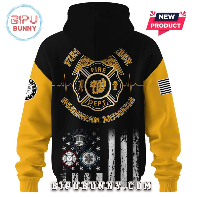 Washington Nationals MLB x First Responders Night Hoodie And Pants