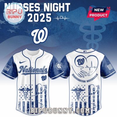 Washington Nationals x Nurses Night 2025 Baseball Jersey