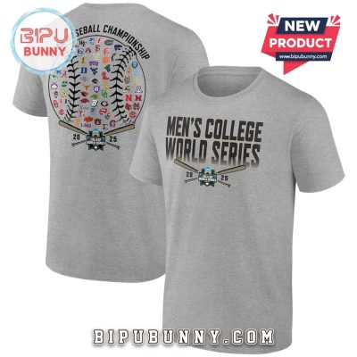 2025 NCAA Baseball Selection Show Heather Gray Shirt