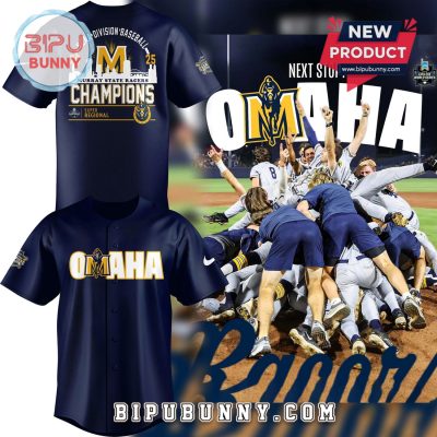 2025 Super Regional Champions Murray State Navy Baseball Jersey