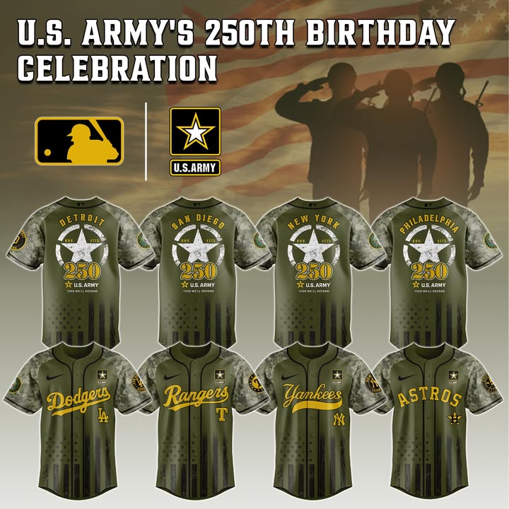Limited MLB 250 US ARMY Jersey drops with Washington Nationals branding are now available. Explore this exclusive release and shop the full collection today.