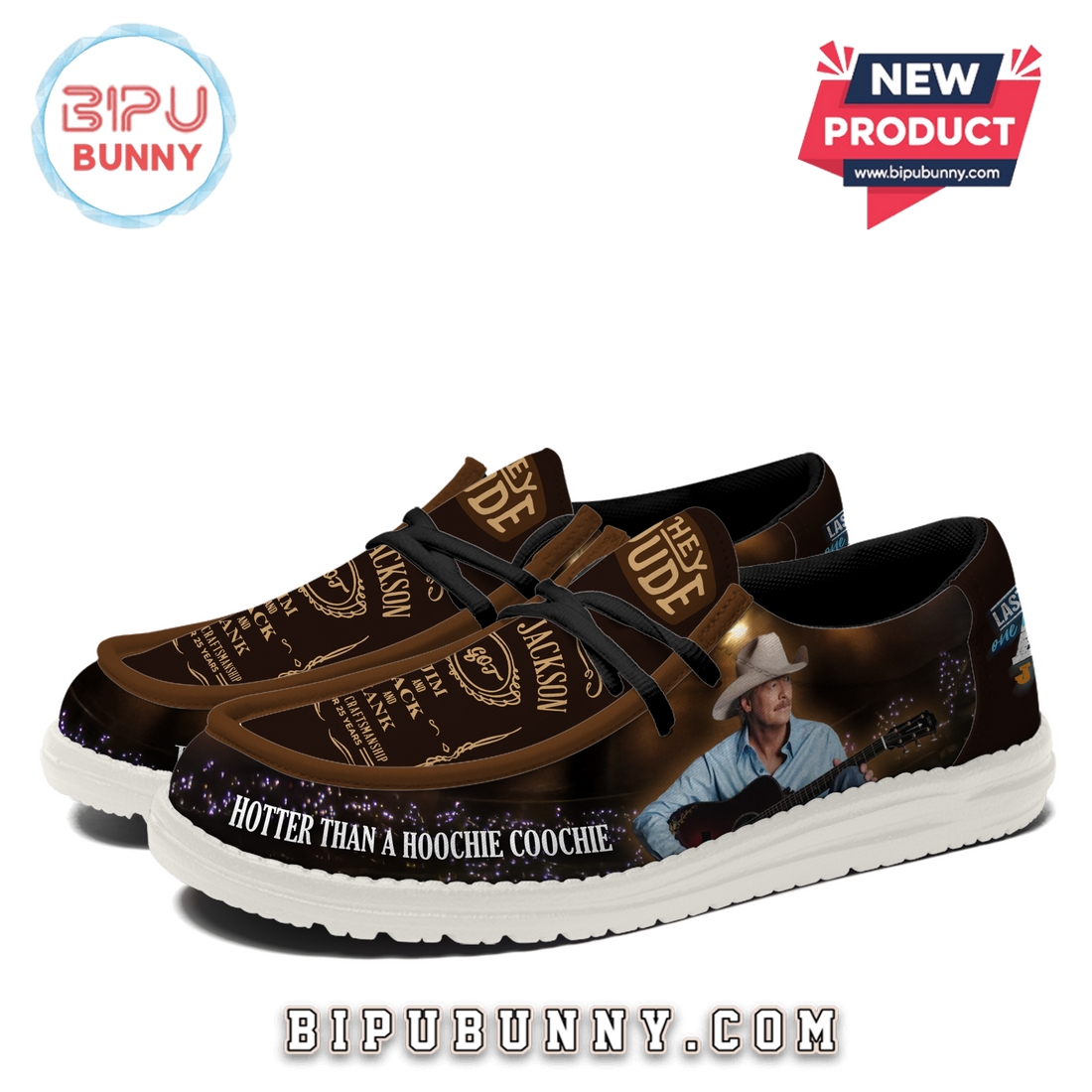 Alan Jackson – Hotter Than A Hoochie-Coochie Loafer Shoes Alan Jackson – Hotter Than A Hoochie-Coochie Loafer Shoes