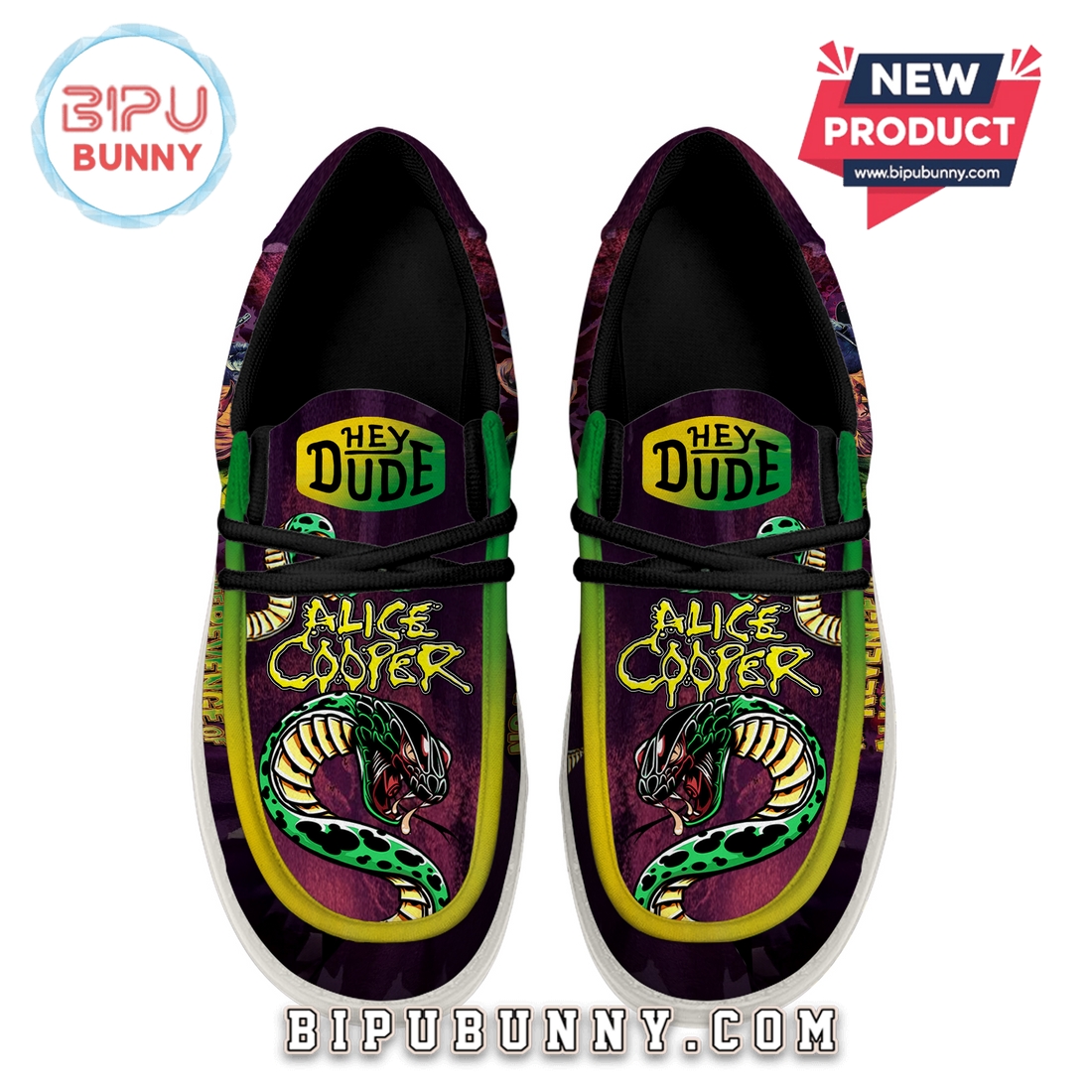 Alice Cooper Godfather Of Shock Rock Loafer Shoes Alice Cooper Godfather Of Shock Rock Loafer Shoes
