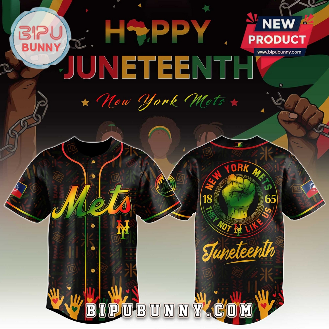 All Team MLB x Juneteenth Freedom Collection Baseball Jersey All Team MLB x Juneteenth Freedom Collection Baseball Jersey